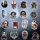 thumbnail image 3 of Anime Gothic Sticker Pack for Teens and Adults,Horror Skull Vinyl Punk Decal with Black and White Graffiti for Water Bottle/Laptop/Computer/ Skateboar, 3 of 4