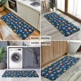thumbnail image 6 of Cartoon Traffic Vehicles Clouds Dark Blue Pattern Kitchen Rug Mat,Kitchen Runner Rugs Non Skid Washable,Decorative Kitchen Floor Mats for Kitchen,Sink,Laundry,17"x47.2", 6 of 7