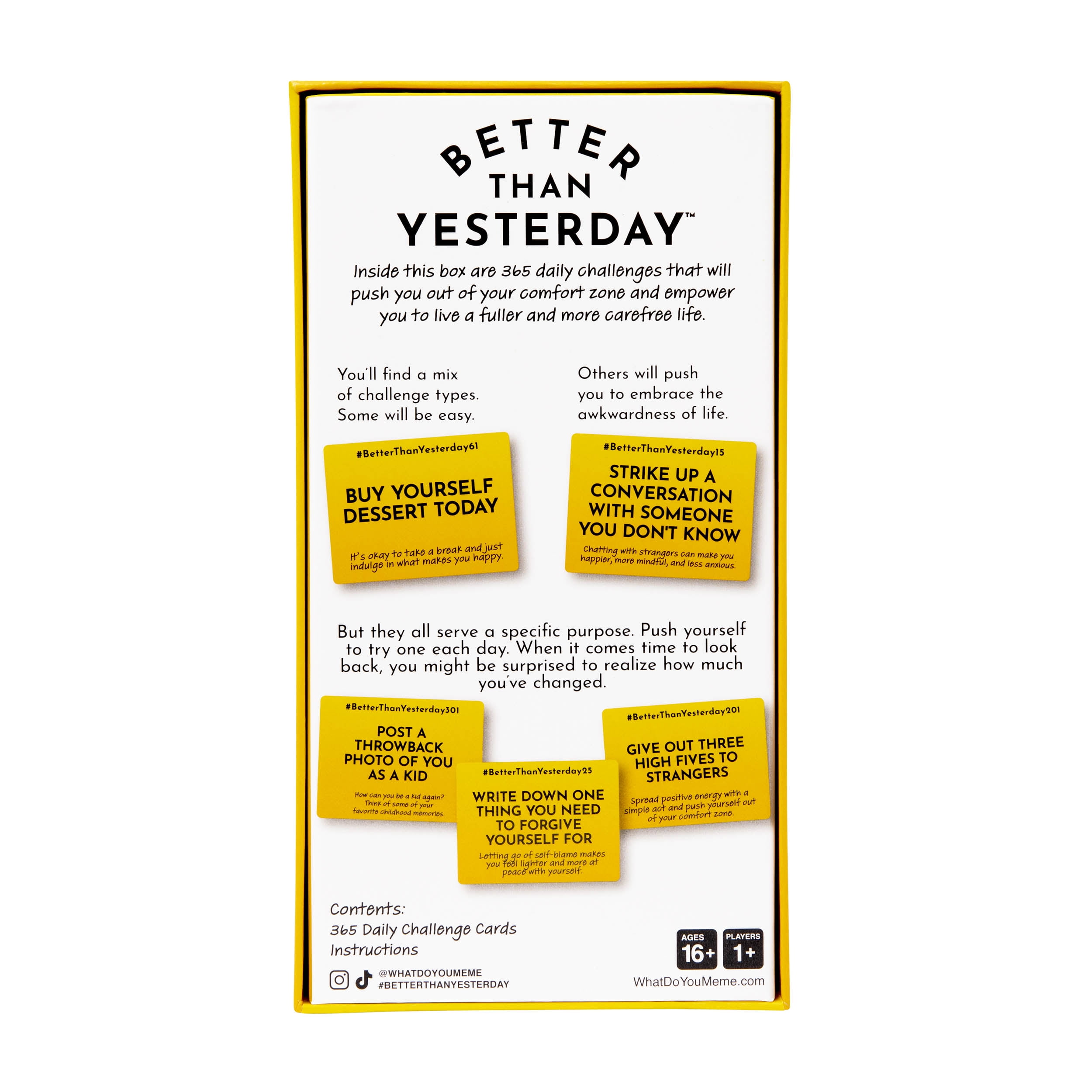 Better Than Yesterday: The 365 Day Mindfulness Game from What Do You Meme?