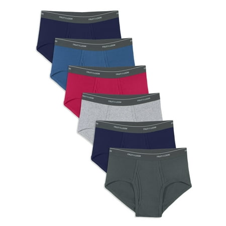 Fruit of the Loom Men's Dual Defense Assorted Fashion Briefs, 6