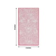 thumbnail image 3 of Efavormart 25 Pack Pink Dinner Paper Napkins with Vintage Floral Print, Soft 2-Ply Highly Absorbent Disposable Party Napkins, 3 of 5