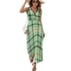 thumbnail image 1 of Geometric Grid Vestido Sin Mangas , Vestidos De Lujo Para Ocasiones Oficiales, 1 of 5