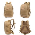 thumbnail image 5 of Battle Pack Tactical Backpack 1 to 3 Day Assault Pack Combat Veteran Owned Company 40L Bug Out Bag(Green), 5 of 7