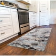 thumbnail image 2 of Celeste Brown 2 ft. x 7 ft. Abstract Runner Rug, 2 of 2