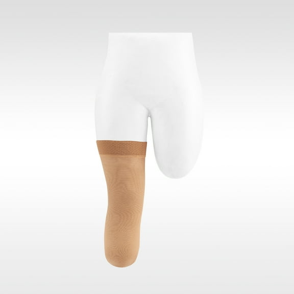 Juzo 3562 Silver Below Knee Prosthetic Shrinkers - 30-40 mmHg Medium Beige III
