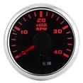 thumbnail image 3 of FAGINEY Akozon Digital Tachometer RPM Tacho Gauge 0-4000RPM LCD Hour Display Meter Waterproof For Car Yachts Motorcycle, 3 of 8