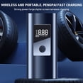 thumbnail image 4 of PEPWELL Tire Inflator Portable Air Compressor, 150PSI Portable Air Pump for Car Tires, Electric Bike Tire Pump with Digital Pressure Gauge for Car, Bike, Motorcycle and Ball, 4 of 19