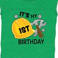 thumbnail image 4 of Inktastic Its My 1st Birthday with Construction Tools Boys Baby Bodysuit, 4 of 5