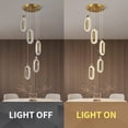 thumbnail image 5 of ZHLWIN 5-Light Pendant Lighting for Kitchen Island LED Dimmable Modern Gold Pendant Lights for Bedroom Hallway Entryway Kitchen Island Light Fixtures, 5 of 6