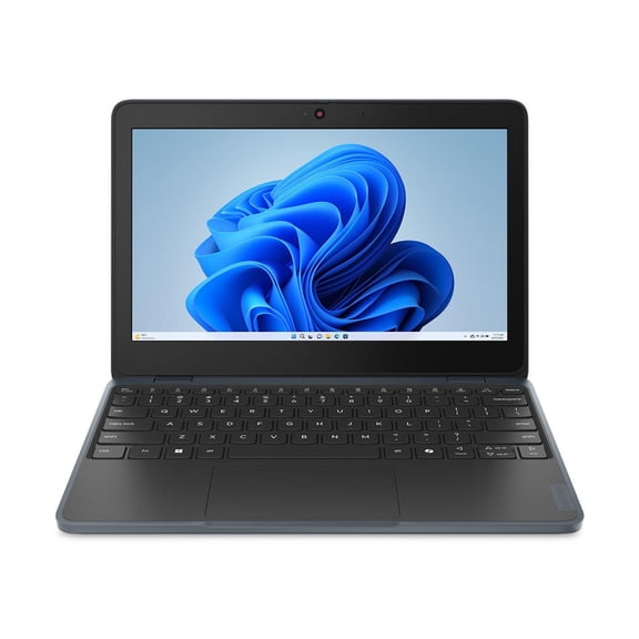 Lenovo 100w Gen 5 11.6" HD Laptop, Intel N150 0.8GHz, 4GB RAM, 128GB SSD, Windows 11 Pro, Slate Gray