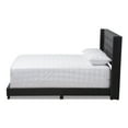 thumbnail image 2 of Baxton Studio Brady Modern and Contemporary Charcoal Gray Fabric Upholstered Queen Size Bed, 2 of 10