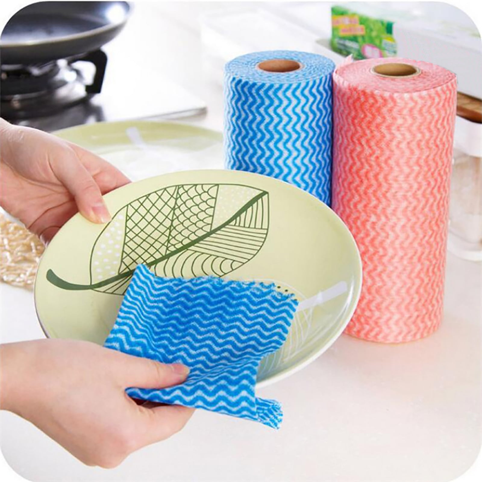 25PCS Reusable Lazy Rag Nonwoven Towels Kitchen Dish Cloth Paper - China  Reusable Lazy Rag and Nonwoven Towels price