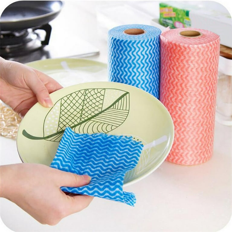 DSJ® NonWoven Reusable and Washable Kitchen Wipes Dry Reusable