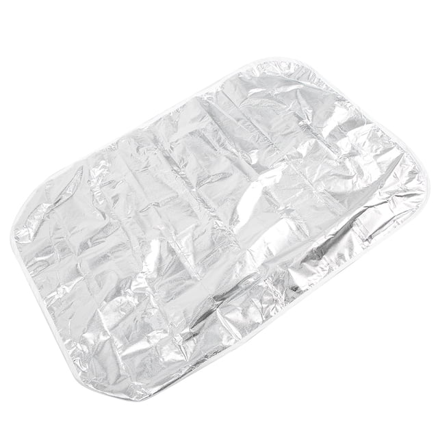 Car Sun Shade Cover, Eco-Friendly Stable Silver Color Car Dustproof Cover, Safe Elastic Size Durable For Infant Car Baby Safe