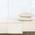 thumbnail image 2 of WELLBEING Ivory Solid 300 Thread Count King \ California King Sheet Set, 2 of 4