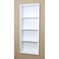 thumbnail image 3 of Fox Hollow Furnishings Sloane Wall Niche Recessed 14" W x 36" H 3 Fixed Shelves, 3 of 3