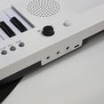 thumbnail image 3 of Keyboard Piano Instrument Toy Multifunctional Portable for Show Gifts Stage White, 3 of 7