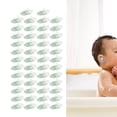 thumbnail image 3 of 50 Piezas Transpirable Impermeable Bebé Oreja Pegatinas Orejeras Orejeras Desechables Orejas Protector Cubiertas para Ducha Natación Surf Niños, 3 of 8
