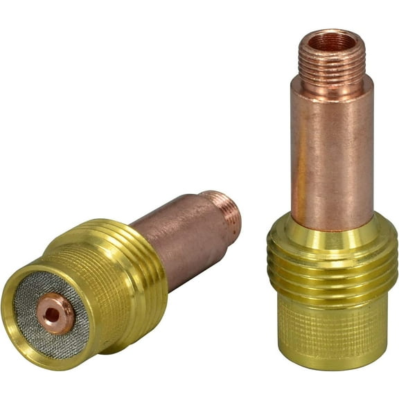 RIVERWELD TIG Gas Lens Collets Body Fit DB SR WP 17 18 26 TIG Welding Torch (45V26 (3/32") 2pk)