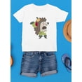 thumbnail image 3 of Cute Hedgehog T-Shirt Juniors -Image by Shutterstock,  Small, 3 of 4
