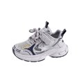 thumbnail image 3 of YOUYEDIAN Girls Sneakers Fashion Casual Hollow Mesh Breathable Chunky Sneakers, 3 of 4