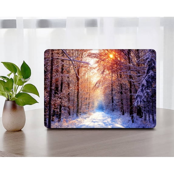 KSK KAISHEK Hard Shell Cover for 2016 - 2021 2022 2023 Rel. MacBook Pro 13" Touch ID + Black Keyboard Cover Model: A1706&A1708&A1989&A2159&A2251&A2289&A2338 M1 Landscape A 81