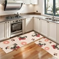 thumbnail image 3 of Kitchen Rugs Sets Of 2,Pug and Donut Anti Fatigue Kitchen Mat Rugs Non Slip Washable,Decorative Kitchen Floor Mats for Kitchen,Sink,Laundry,17"X47", 3 of 5