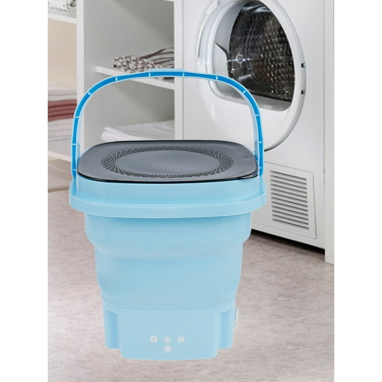 Austok Portable Washing Machine Mini Folding Portable Laundry Machine  Reusable Fast Underwear Socks Washing Machine Electric Clothes Washing  Machine 3 Modes 4.5L for Travel Home Dorm 