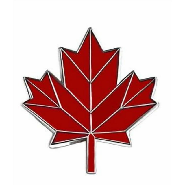 10 broches canadienses: pin de solapa con hoja de arce roja, emblema del Día de Canadá, insignia de aleación para celebraciones patrióticas y suministros para fiestas.