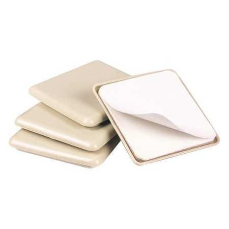 - GGS_16587 Slider, Square, Self-Stick, 2-1/2 In., PK 4