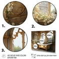 thumbnail image 3 of Designart "Luxurious Golden Bathroom III" Bath & Laundry Floater Framed Canvas Print, 3 of 7