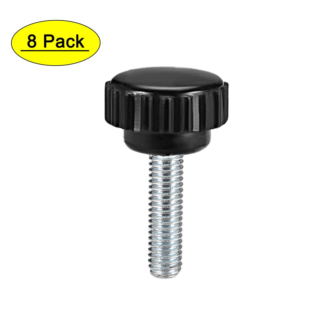 Black M6x10mm Male thread screw on the star head clamp knob Grip 10 pieces Black M6x10mm Male thread screw on the star head clamp knob Grip 10 pieces