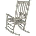 thumbnail image 4 of SAFAVIEH Outdoor Collection Shasta Rocking Chair Grey Wash, 4 of 6