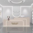 thumbnail image 2 of Commercial Cash Reception Desks Office Register Shop Lectern European Reception Desks Rostrum Escritorio Gamer Bar Furniture My Lux Decor Round, 2 of 8