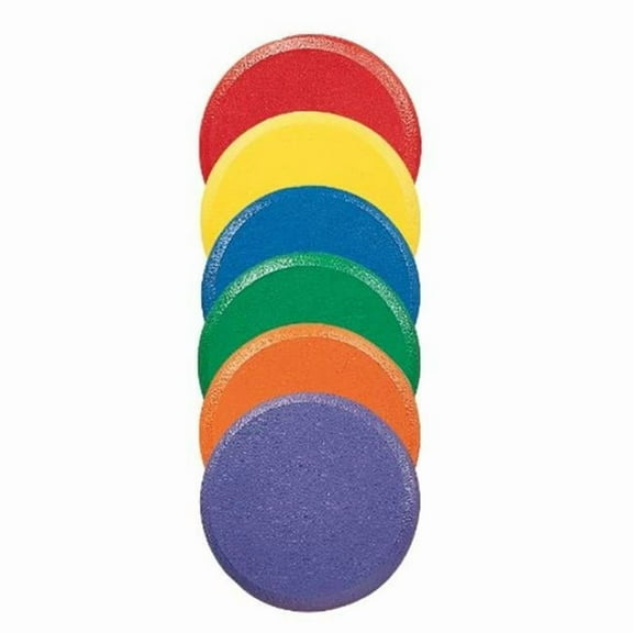 8 in. Hollow Discs, Set of 6 - Assorted