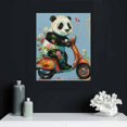 thumbnail image 5 of Nawypu Funny Baby Panda Wall Art：Cute Animal Painting Prints on Canvas for Children's room,Bedroom,Living room,Kitchen,Bathroom Decor, 5 of 5