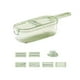 thumbnail image 2 of onlyliua Descuentos de Temporada Rallador Multifuncional con Seis Herramientas de Corte, Picadora de Verduras Redonda, Picadora de Verduras, Picadora de Alimentos con Recipiente, Picadora de Verduras, 2 of 6