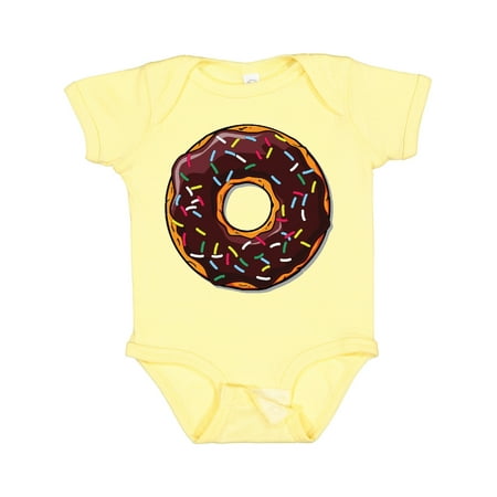 

Inktastic Chololate Donut with Sprinkles Gift Baby Boy or Baby Girl Bodysuit