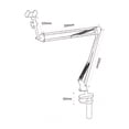 thumbnail image 2 of Soporte Para Celular iPad Tablet Ajustable Soporte Brazo negro, 2 of 5