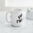 thumbnail image 5 of CafePress - Everyday I'm Muscle'n - 15 oz Ceramic Large White Novelty Mug, 5 of 6