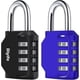 thumbnail image 1 of Combination Padlock, [2 Pack] Diyife 4 Digit Combination Lock, Waterproof Padlock for School Gym Locker, Filing Cabinets, Toolbox, Fence,Black & blue, 1 of 4