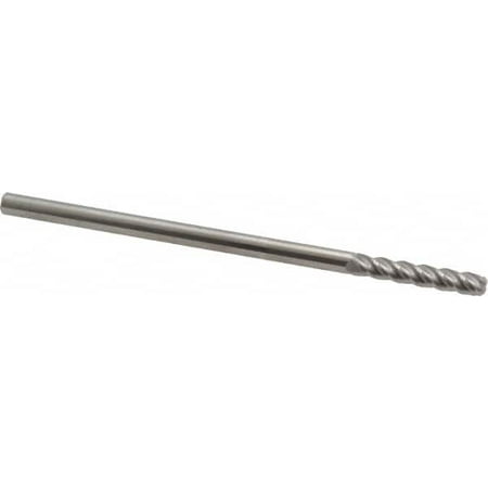 

Accupro 3/16 Diam 4 Flute Single End Solid Carbide 0.06 Corner Radius End Mill Uncoated 4 OAL 1 LOC 3/16 Shank Diam 40° Helix RH Cut RH Flute Centercutting
