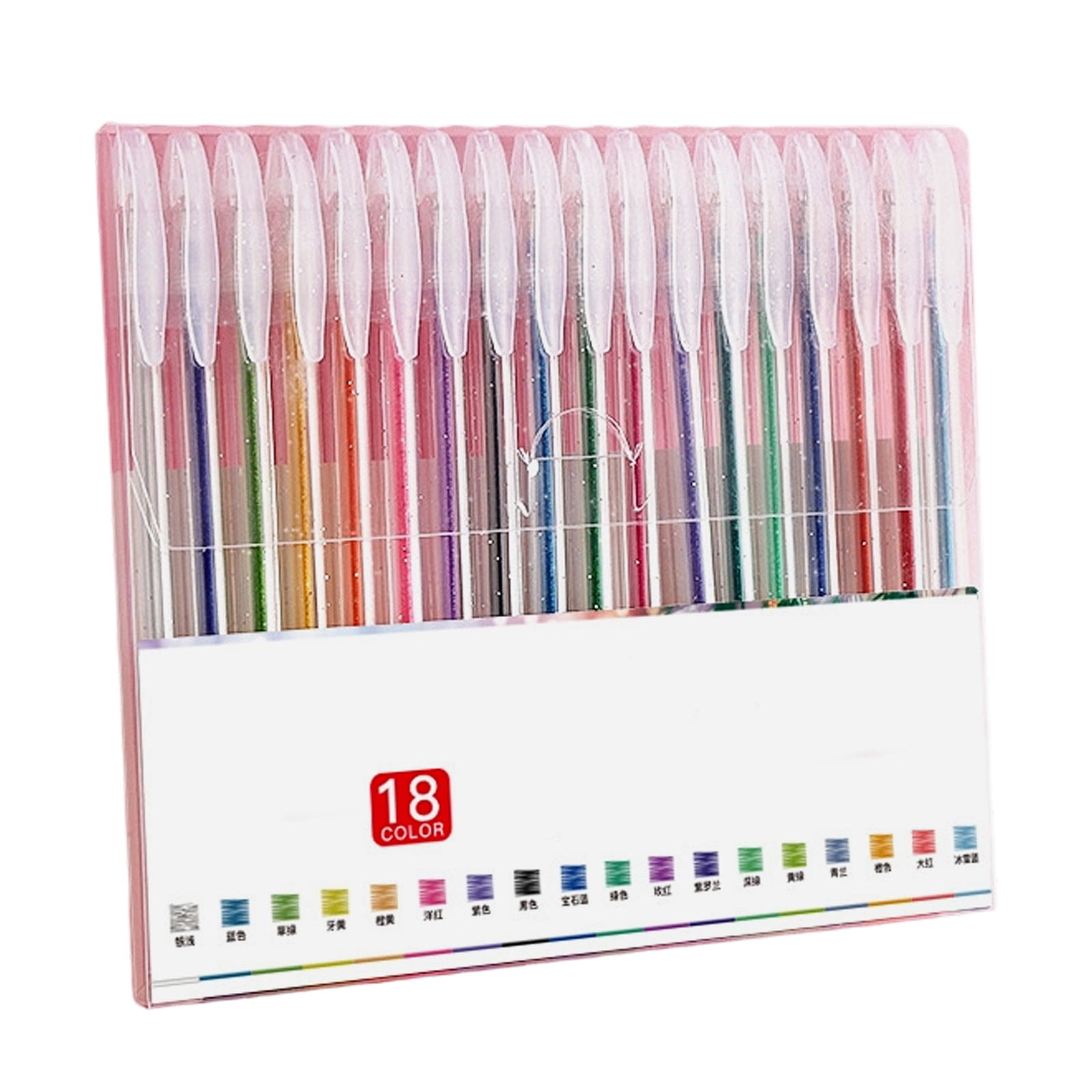 Multicolor Gel Pen Set for Art and Writing Smooth 2ml Ink Coloring Crafting and Painting for Enthusiasts