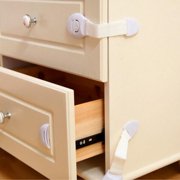 10Pack Child Infant Toddler Fridge Drawer Safety Door Cabinet Cupboard Locks for Baby Kids