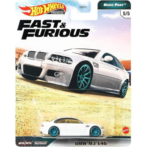 Hot Wheels Premium Fast & Furious Euro Fast BMW M3 E46