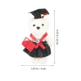 thumbnail image 3 of KAKOWELY 12 osos de peluche para graduación, regalos, ramos, embalajes, decoraciones de osos de graduación, 3 of 5