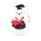 thumbnail image 3 of KAKOWELY 12 osos de peluche para graduación, regalos, ramos, embalajes, decoraciones de osos de graduación, 3 of 5