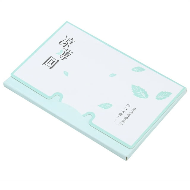 Pañuelos faciales para hombres y mujeres, absorben el exceso de brillo, papel absorbente de aceite de grado n.° 2, 100 unidades