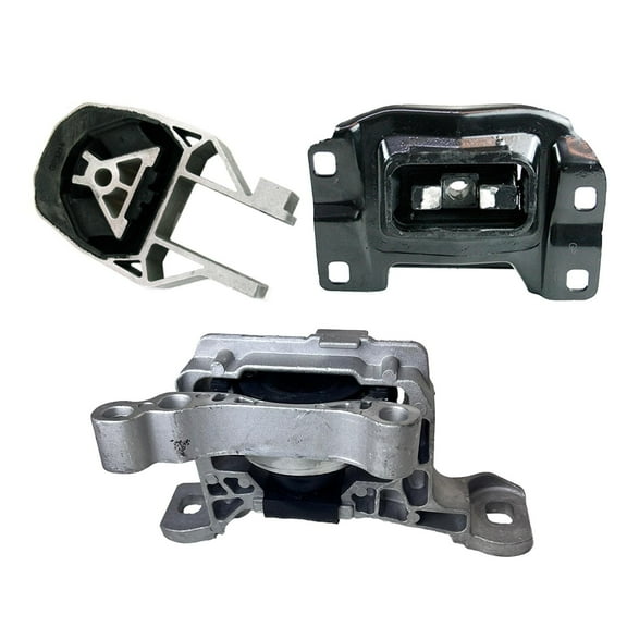 K3965 Motor & Transmission Mount Kit 3pc Compatible with Fits 2013-2019 Ford Escape/Transit Connect 1.5L 1.6L Automatic | GP3601 A5520 A5875