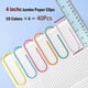 thumbnail image 2 of Jumbo Paper Clips, 40 Large 4" Paper Clip Clips - Vinyl Coated Colorful Oversized Paper Clips For File Organizing, 2 of 5
